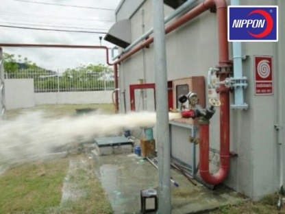 ทดสอบระบบดับเพลิง